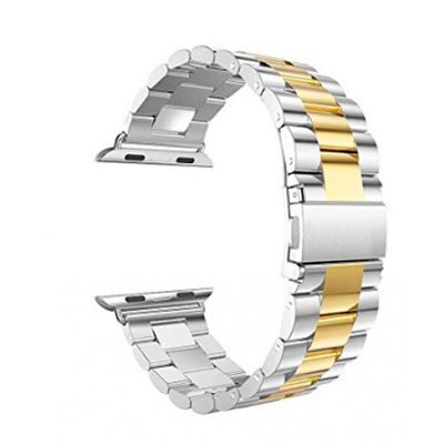 Pulseira Aço 3 Elos Relogio Smartwatch Smartband