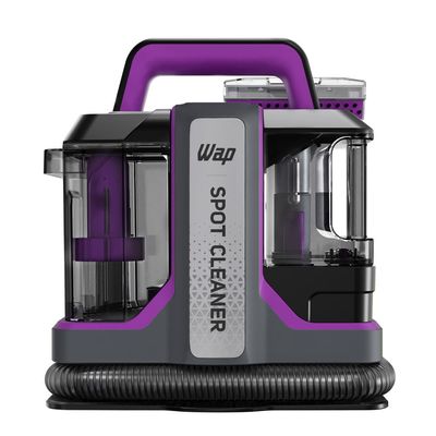 Extratora de Sujeiras Portátil WAP Spot Cleaner W3 1450W 3 em 1 para Tapetes, Carpetes, Estofados e Colchões Cinza/Roxo / 110V