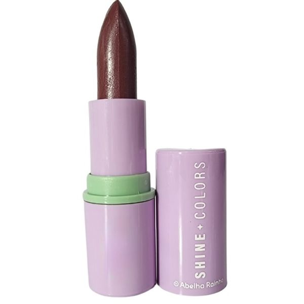 Shine Colors Batom Brilho E Sabor Chocolate FPS 15 AR (6665) Shine Colors Batom Brilho E Sabor Chocolate FPS 15 AR (6665)
