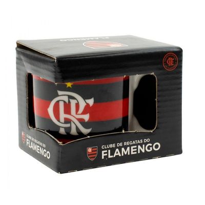 Caneca De Porcelana Flamengo 120ml Oficial