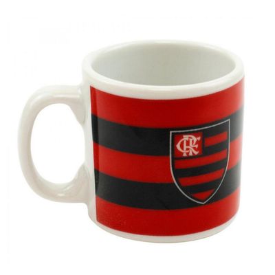 Caneca De Porcelana Flamengo 120ml Oficial