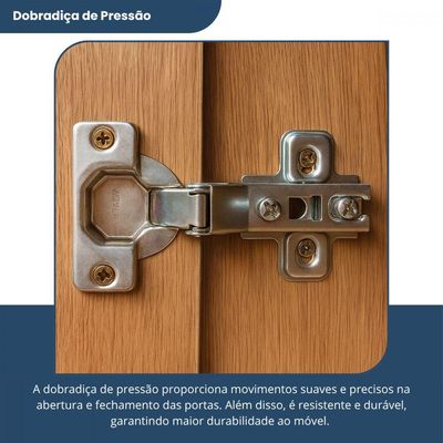 Cômoda Imperial 1 Porta 10 Gavetas Com Rodízio Batrol Freijo Com Off White