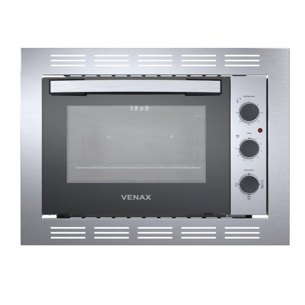 Forno De Embutir Elétrico Venax Grand Gourmet 45L Inox Preto 127V Forno De Embutir Elétrico Venax Grand Gourmet 45L Inox Preto 127V