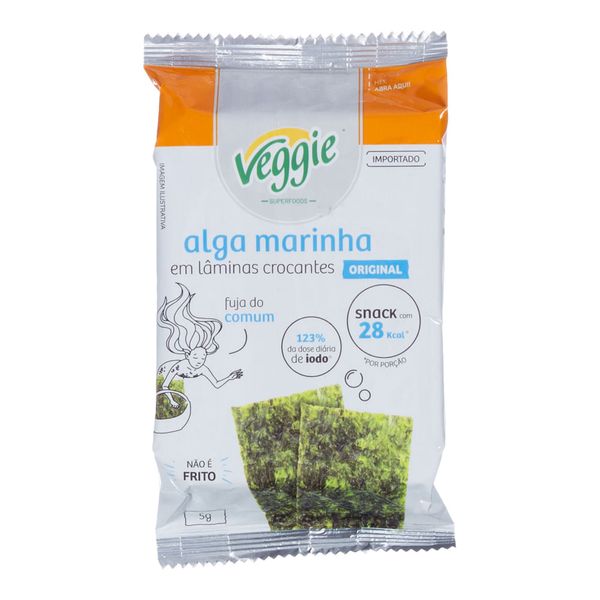 Snack de Alga Marinha Tradicional Repeat 5g
