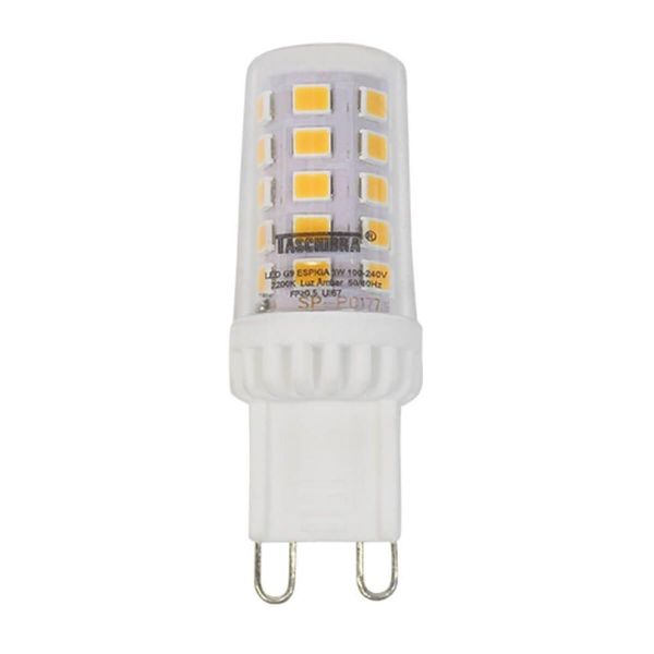 Lâmpada Led Espiga G9 3 Watts 2200k - 11080552 - Taschibra