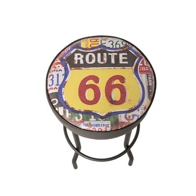 Kit 7 Banquetas Texas Estampa Route 66-gatmagazine