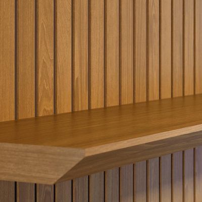 Bancada Suspensa íris Para 55 Polegadas Com Portas - Madetec Cumaru