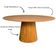 Mesa De Jantar Cone Oval 150x80 Cm Tampo Freijó Base Freijó Cor Marrom
