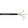Cabo Manga 5x26 AWG - sem Blindagem Preto - 10 Metros