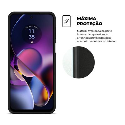 Capa para Motorola Moto G54 - Silicon Veloz - Gshield