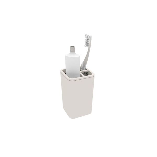 Porta Escova Dentes Caneta Treco Acessorio Bege Gelo 1un Porta Escova Dentes Caneta Treco Acessorio Bege Gelo 1un