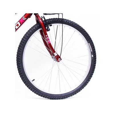 Bicicleta Aro 26 Feminina De Passeio 18 Marchas Saidx Vermelho