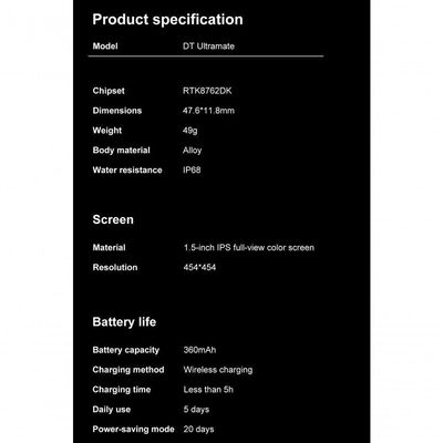 Smartwatch Masculino Smartch Bd1820 à Prova D'água Azul
