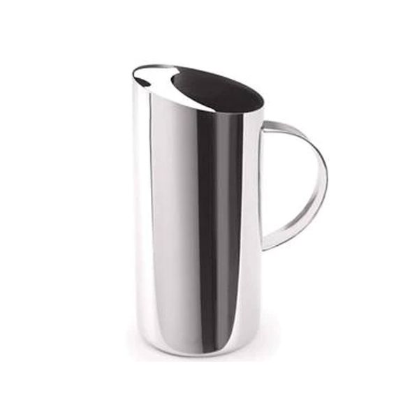 Jarra Forma em Aço Inox 1,5 Litros Inox