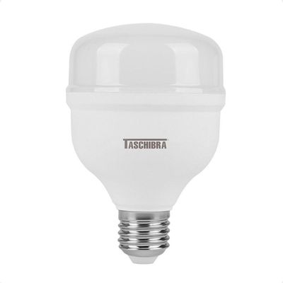 Kit 6 Lâmpadas High Led Tkl 20w Taschibra E27 Bivolt 3000k Quente