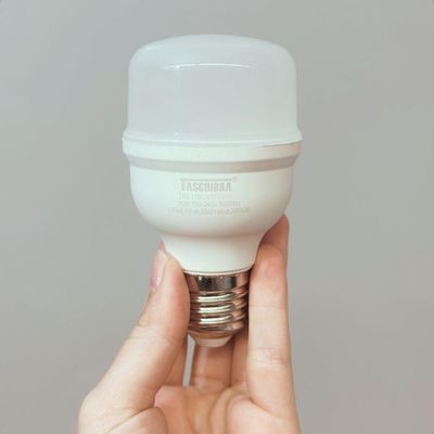 Kit 6 Lâmpadas High Led Tkl 20w Taschibra E27 Bivolt 3000k Quente
