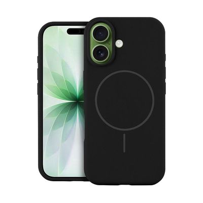 Capa para iPhone 17 - Silicon Liquid Magsafe - Preta - Gshield