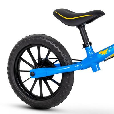 Bicicleta Equilíbrio Balance Sem Pedal Aro 12 Azul Nathor