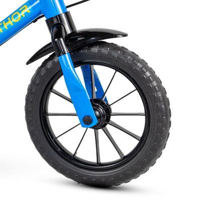 Bicicleta Equilíbrio Balance Sem Pedal Aro 12 Azul Nathor