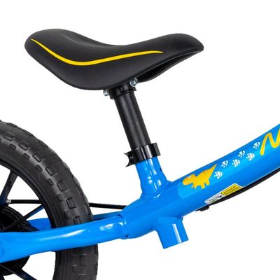 Bicicleta Equilíbrio Balance Sem Pedal Aro 12 Azul Nathor