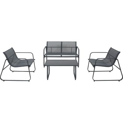 Conjunto para Jardim Weekend Cinza Bel Único