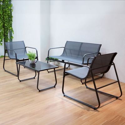 Conjunto para Jardim Weekend Cinza Bel Único