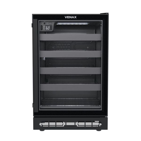 Adega De Embutir Venax Cave In 100 82L Preto Fosco 127V Adega De Embutir Venax Cave In 100 82L Preto Fosco 127V