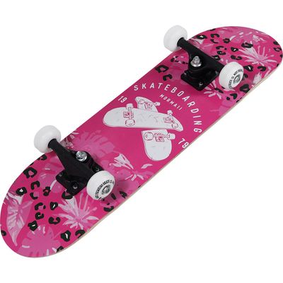 Meu Primeiro Skate Mormaii Rosa Bel Único / Multicolor