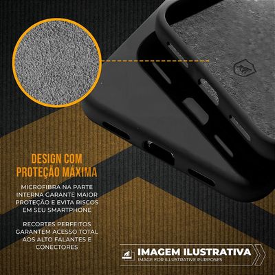 Capa para iPhone 16 Plus - Silicon Liquid Magsafe - Preta - Gshield