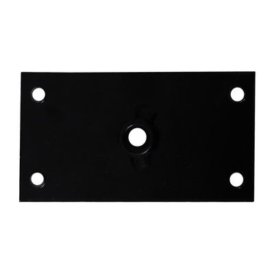 Chapinha Chapa Reta Fixação Pés Palito Rosca 5/16 Preto G59