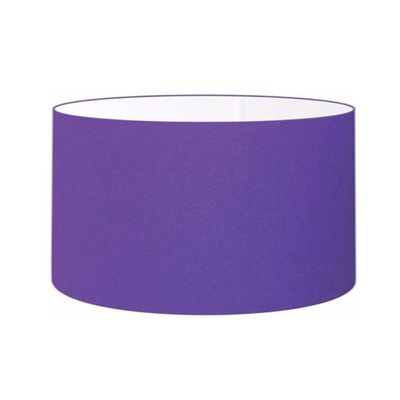 Cúpula Abajur Cilíndrica Cp-7025 ø50x30cm Roxo