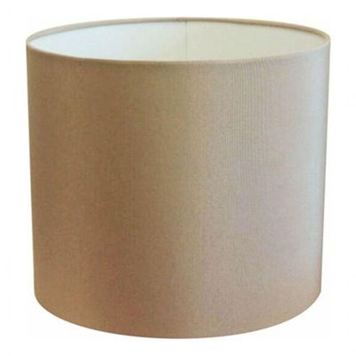 Cúpula Abajur E Luminária Cilíndrica Vivare Cp-7015 ø35x25cm - Bocal Nacional Palha