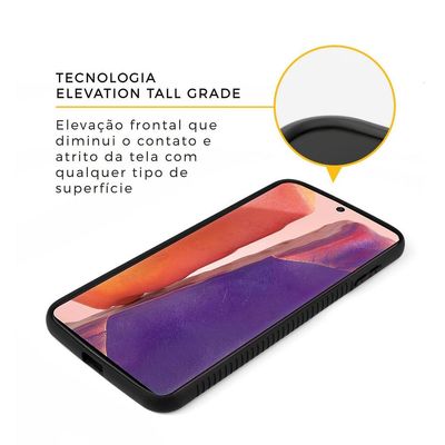 Capa Dual Shock X Preta Para Samsung Galaxy Note 20 - Gshield