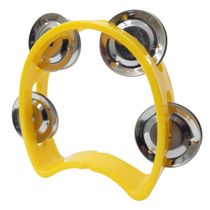 Kit 10 Pandeiros Meia Lua Infantil Amarelo New York