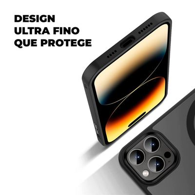 Kit Magsafe - Capa case capinha e Carteira com Kickstand para iPhone 13 - Gshield