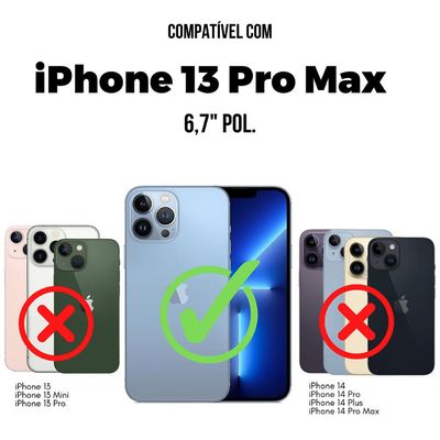 Película iPhone 13ProMax-Traseira FibraCarbono Preta-Gshield