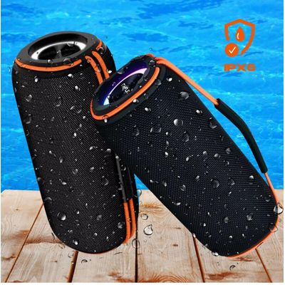 Caixa De Som Portátil Bluetooth RGB Resistente a Água Pontente 30W