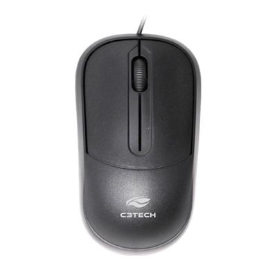 Mouse Usb C3tech, Ms-35bk, 1000dpi, Cabo 1.10mt - Preto