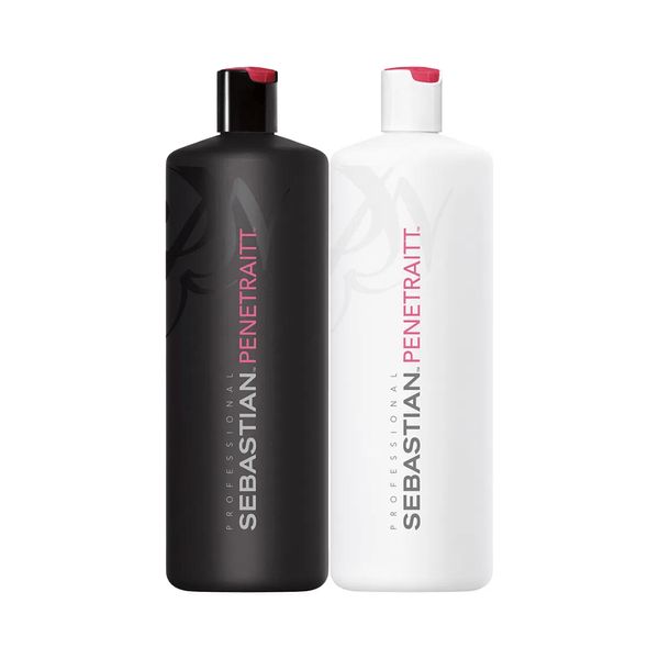 Sebastian Penetraitt Shampoo 1000ml e Condicionador 1000ml Sebastian Penetraitt Shampoo 1000ml e Condicionador 1000ml