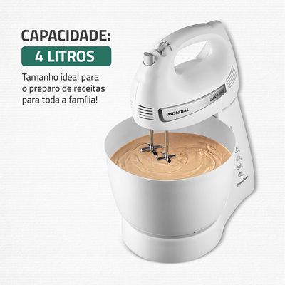 Batedeira Cake Premium Mondial Branco 500W B-50-W 220