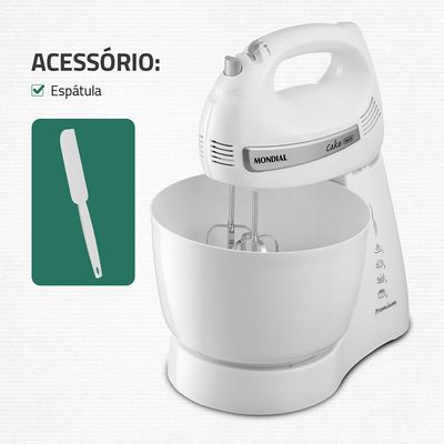 Batedeira Cake Premium Mondial Branco 500W B-50-W 220