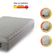 Colchão Solteiro Strong Pillow Top Espuma D45 88x188x24cm Bege - Suporta Até 150kg Por Pessoa Bege