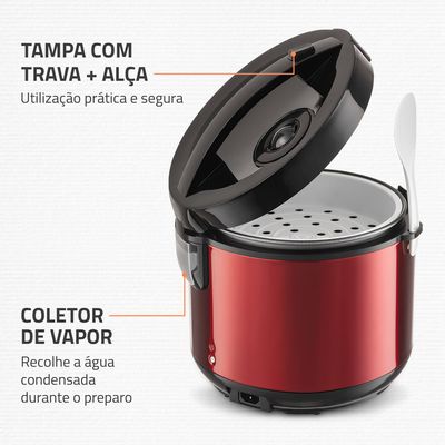 Panela Elétrica Mondial Pratic 10I PE-46-10X 110
