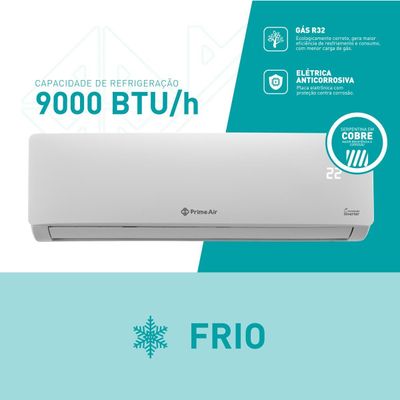 Ar-Condicionado Split  9000 BTU/h Prime Air 9FC Frio 220V