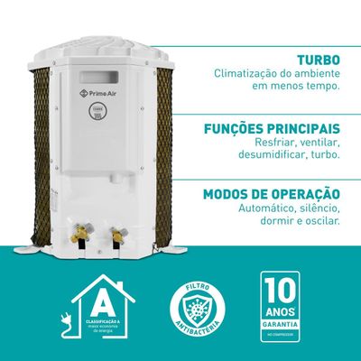 Ar-Condicionado Split  9000 BTU/h Prime Air 9FC Frio 220V