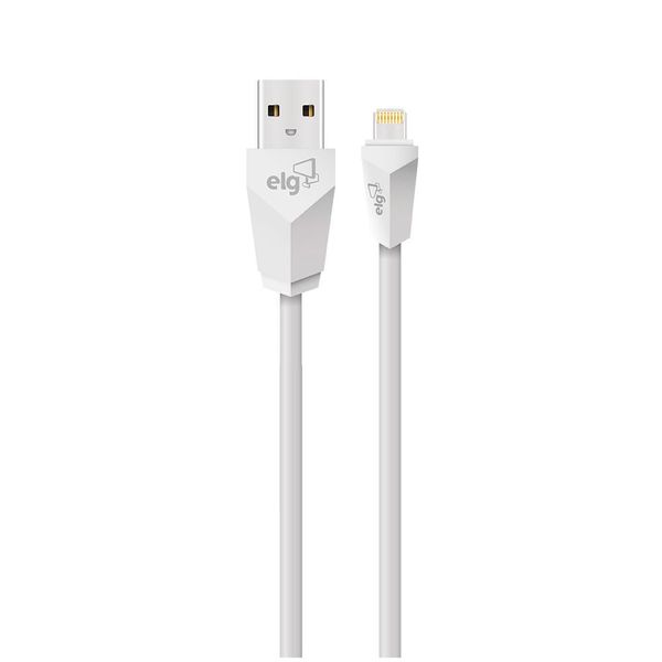 Cabo de iPhone L810 ELG Branco Cabo de iPhone L810 ELG Branco
