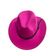 Chapéu Country Western Cowboy Hat Unisex Aba Pequeno Fita Em Couro, Lady Jazz Caps, Cavalheiro Retro, Inverno Cor:rosapi