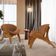 Kit 4 Poltronas Decorativa Orgânica Sala Living Kadosh L02 Bouclê Terracota - Lyam Decor