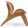 Kit 4 Poltronas Decorativa Orgânica Sala Living Kadosh L02 Bouclê Terracota - Lyam Decor