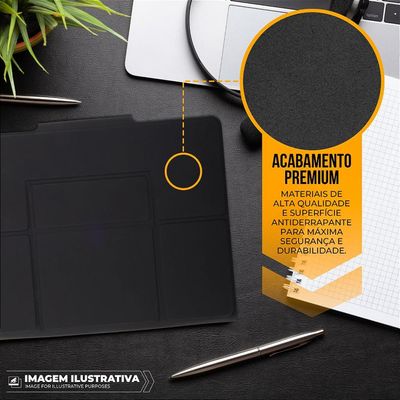 Capa Tablet de 9 a 11 com Teclado e suporte, Touchpad.